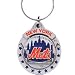 New York Mets Pewter Keychain