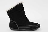 Rocket Dog Tahoe Pull On Black Suede Fur Ankle Boots