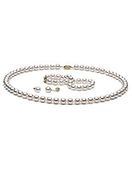 Akoya Pearl Jewelry Set: 6.0-6.5mm AAA