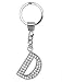 Letter D Keychain (Diamante)