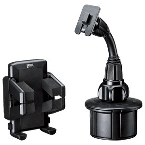 SANWA SUPPLY CAR-HLD4BK ドリンクホルダー固定型車載ホルダー