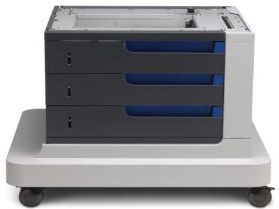 HP - Printer base with media feeder - 1500 pages in 3 tray(s)