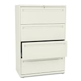 4 Drawer 36 Wide Lateral File Cabinet Finish: Putty