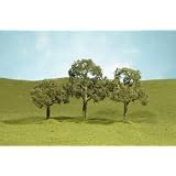Bachmann Trains 5 Walnut Trees - 2 Per Box by Bachmann