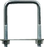 Ace Trading ATW 02-3452-500 Hampton Square Bend U-bolt (Pack of 10)