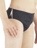 Speedo Jungen Badehose Superiority 6,5cm Brief Junior, black/white, 116, 8056140299