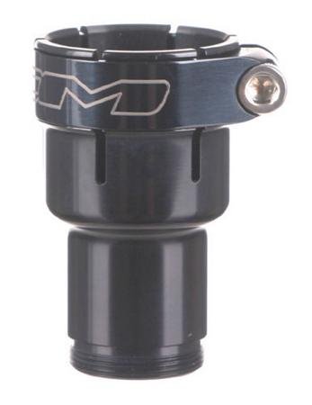 Buy CCM Angel Heli Clamp Mid Rise Feed Neck - Gloss Black Black by CCM