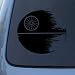 DEATH STAR - Star Wars - Vinyl Decal Sticker #A1391 | Vinyl Color: Black