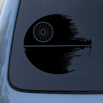  DEATH STAR - Star Wars - Vinyl Decal Sticker #A1391 | Vinyl Color: Black