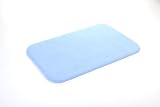 Aspect von Rhomtuft 101121848 Badteppich abgerundet Aspect 70 x 115 cm bleu