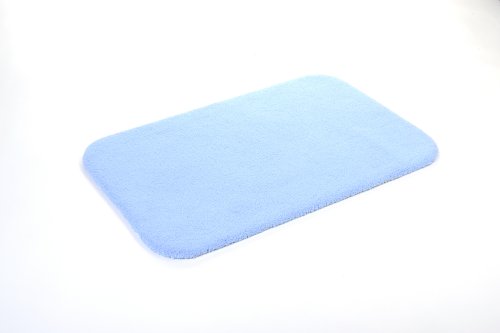 Aspect von Rhomtuft 101121848 Badteppich abgerundet Aspect 70 x 115 cm bleu