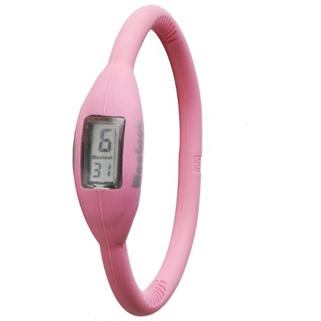 WooLoot Wave Ion Sport Watch Small (17cm) Pink