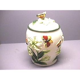 BUTTERFLY 3-Dimensional Cookie Jar Butterflies *NEW!* by KMC/KK-Butterfly