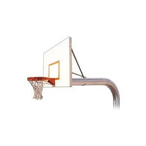 First Team Tyrant Playground In-Ground Basketball Hoop with 60 Inch Steel Backboard