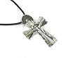 The Lovers Ankh Pewter Pendant, The Egyptian Collection