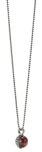 Cai Jewels Damen-Collier 925 Sterlingsilber rhodiniert syn. Rubin rot 45 cm C1243N/90/D1/4 Preisvergleich