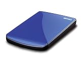 Buffalo MiniStation Lite 500Gb Portable USB 2.0 Hard Drive (Blue)
