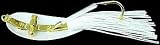 Nemire Lures Red Ripper - 3/8 oz. Pearl Spoon w/sound chamber