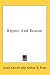 Book Rhyme And Reason