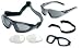 Sporting Goods : Body Specs BS Twin Black Frame Goggle Sunglasses