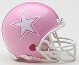 Dallas Cowboys Riddell Pink Replica Mini Helmet