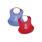 BabyBj�rn Soft Bib 2 Pack - Red/Blue