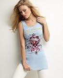 Ed Hardy Love Kills Slowly Basic Tank Top