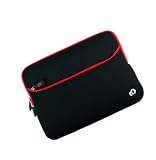 - Red *Thin-Form-Factor* Carrying Case Cover Bag Sleeve for ASUS EEE PAD 10″ TABLET (+ 1pc Lost-n-Found ID Tag) ….. Best Seller on Amazon!