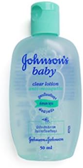 Johnson's Baby Clear Lotion, Anti-Mosquito 50ml Insect repellent for babies and sensitive skin.