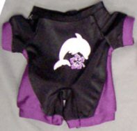 31I%2B1c8dpML Purple & Black Dolphin Wetsuit Outfit fit Webkinz, Shining Star & 8 10 Make Your Own Stuffed Animals