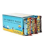 Luna-Whole Nutriton Bar for Women, 24ct Variety Pack