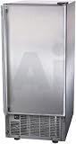 Franklin Chef FIM35OD 44-Pound Stainless-Steel Automatic Outdoor Ice Machine