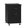 Rolling File Cart - Black