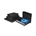 Print File Black Drop-Front Metal Edge Archival Box 11.5x15x3"