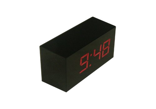 Thumbs Up UK Block Styled Alarm Clock