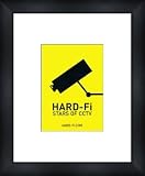 Review Push Posters  / HARD-FI Stars of CCTV - Custom Framed Original Ad