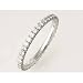 【現品限り】Cartier(カルティエ) ウェディングリング エタニティ ダイヤ WG #51 【中古A】