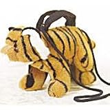 Plush Purr Tiger Purse 12"