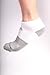 Incrediwear Active Socks – Low Cut Socks and Athletic Socks for Men and Women (White, Medium)