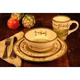 Ambiance Prairie 8-1/2-Inch Salad Plate, Set of 4