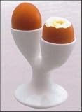 Kitchen Craft White Porcelain Double Egg Cup