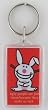 it's happy bunny 'Ugly People Are Just Mean Because They Make Us Sick' Lucite Key Chain