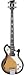 Italia Mondial Woody II Bass 4-string Bass Guitar - Tobacco Burst
