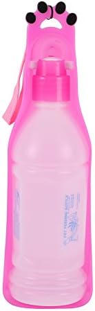 Kasjet Puppy Pet Dog Cat Portable Fresh Water Bottle Travel Bowl Mobile Drink