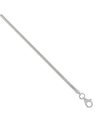 Sterling Silver 2mm Snake Chain Necklaces & Bracelets Italian Vintage Style Nickel Free, 7 - 30 inch