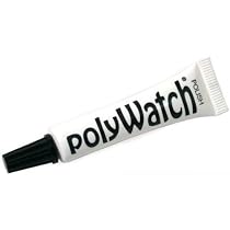 POLYWATCH PLASTIC LENS SCRATCH REMOVER-REMOVES SCRATCHES ON ACRYLIC-TUBE