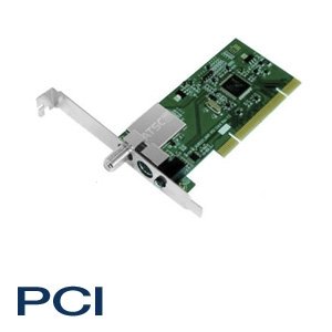 Sabrent ATSC and Digital TV Tuner PCI Card with Remote Control TV-PCIDG