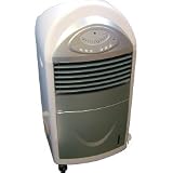Portable Silver / White Air Cooler