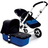 Bugaboo Cameleon Complete Stroller, Base Color: Bright Blue ,Color: Dark Grey