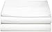Cathay Home Hotel Luxury Wrinkle & Fade Resistant Double Brushed Ultra Soft Microfiber 1-Piece Single Flat Sheet - White, King (102